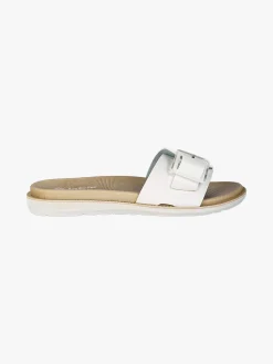 Inblu DUAL DENSITY Ciabatte donna con fibbia - bianco