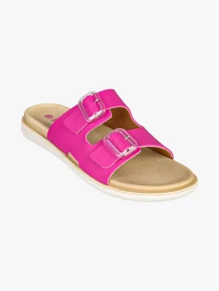 Inblu DUAL DENSITY Ciabatte donna con doppia fibbia - fucsia