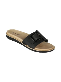 Inblu DUAL DENSITY Ciabatte donna con fibbia - nero