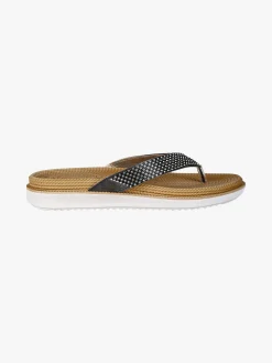 Inblu DUAL DENSITY Infradito donna con strass - nero