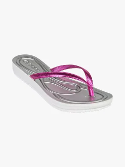 Inblu Infradito donna colorate in gomma - fucsia