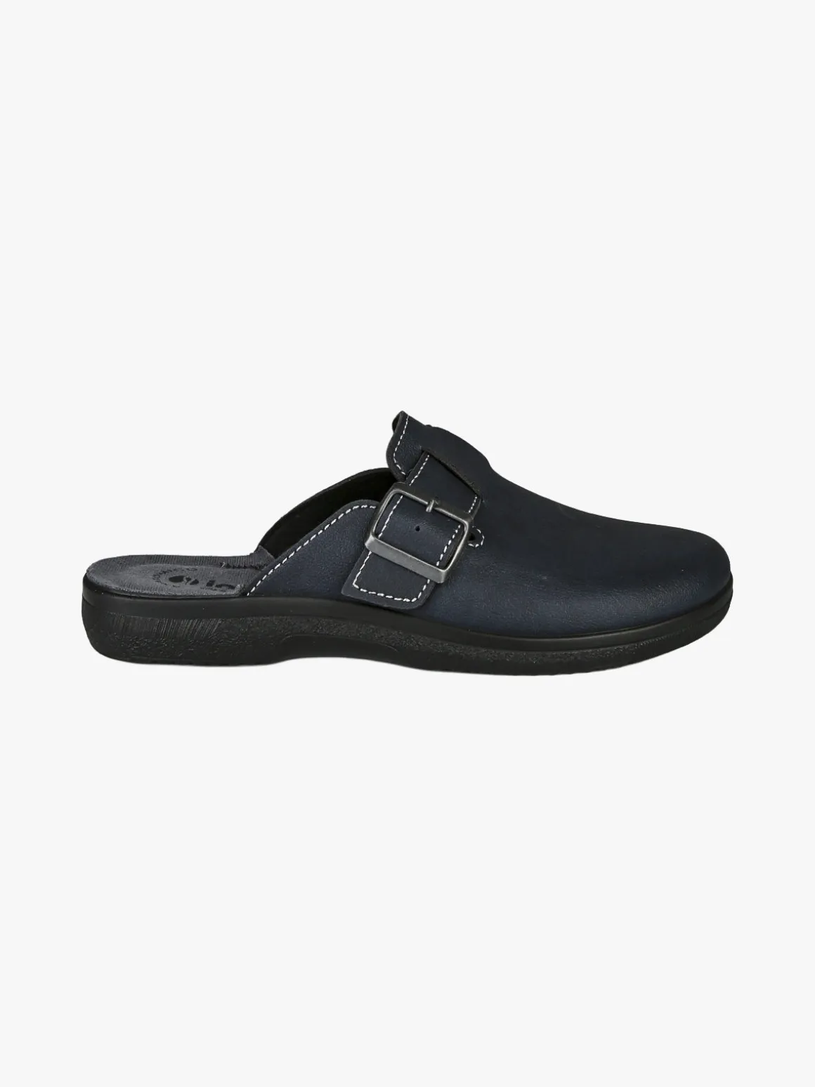 Inblu Pantofole da uomo con fibbia - blu scuro