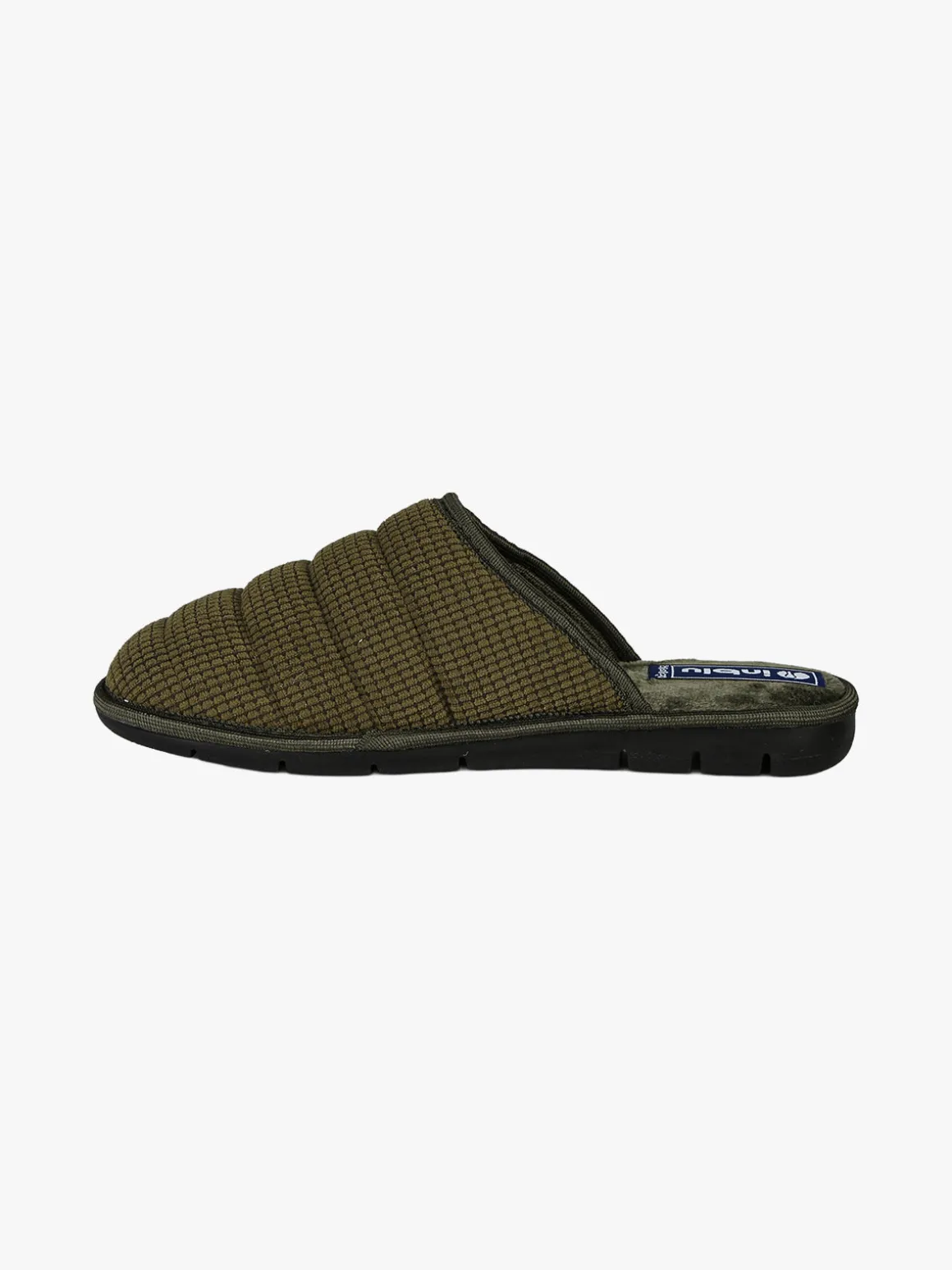 Inblu Pantofole da uomo imbottite - militare
