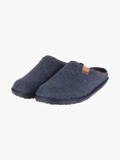 Inblu Pantofole da uomo in feltro con fibbia
