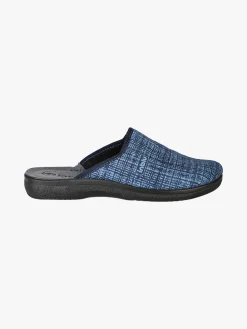 Inblu Pantofole da uomo invernali - blu scuro