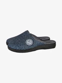 Inblu Pantofole da uomo invernali scamosciate - grigio scuro