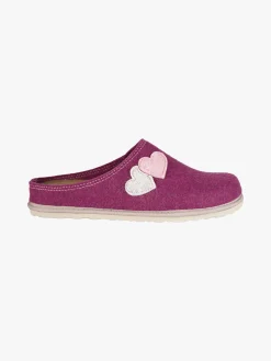 Inblu Pantofole donna cuori in feltro