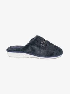 Inblu Pantofole donna in ecopelo con zeppa
