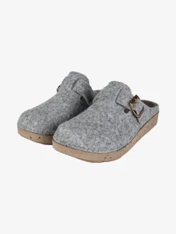 Inblu Pantofole donna in feltro con fibbia