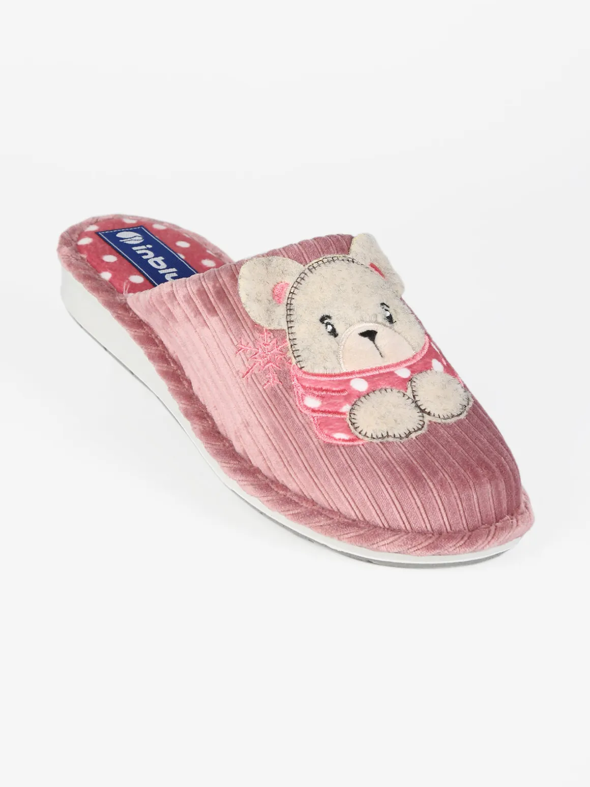 Inblu Pantofole donna in tessuto