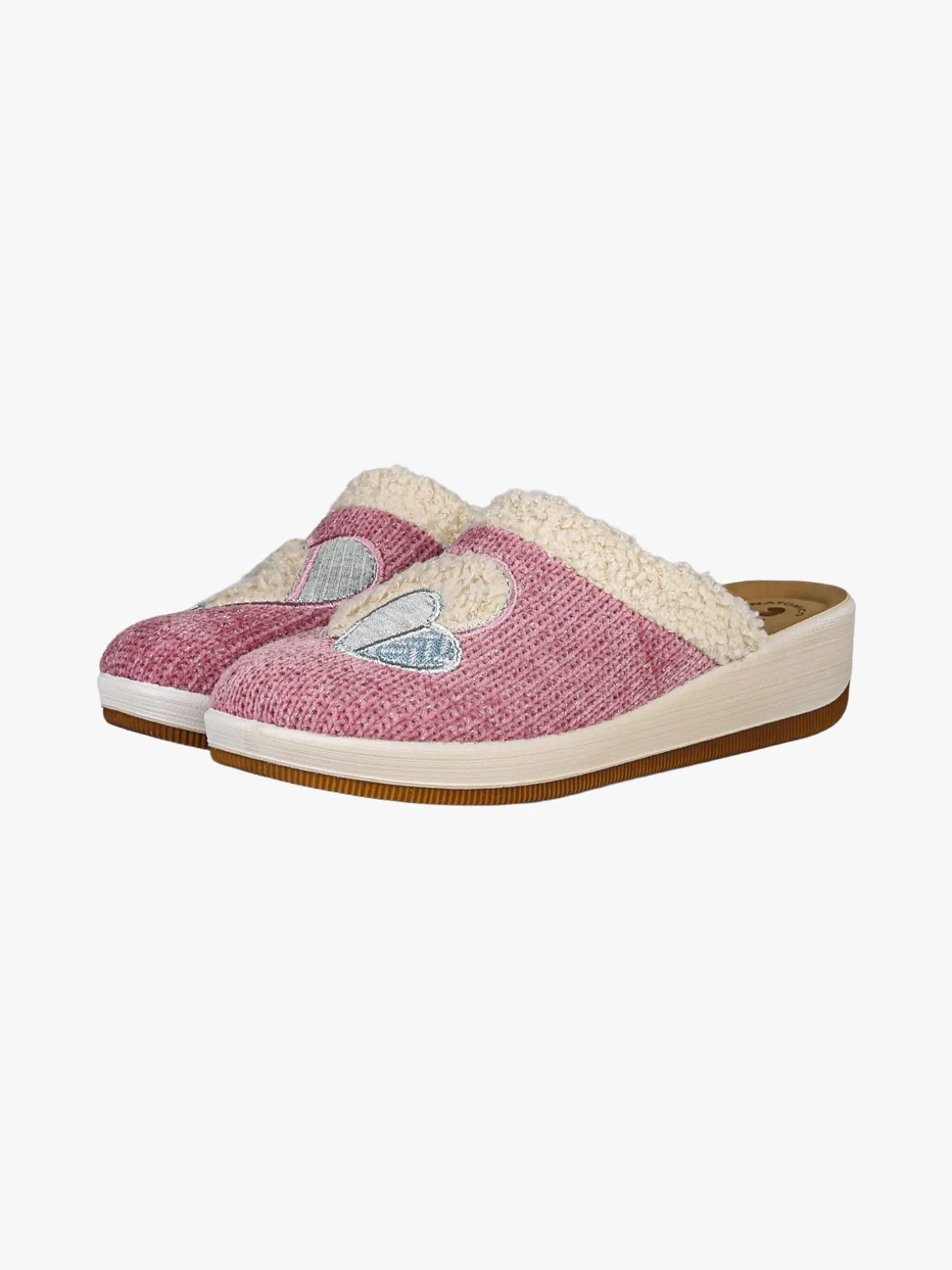 Inblu Pantofole donna invernali scamosciate - cammello