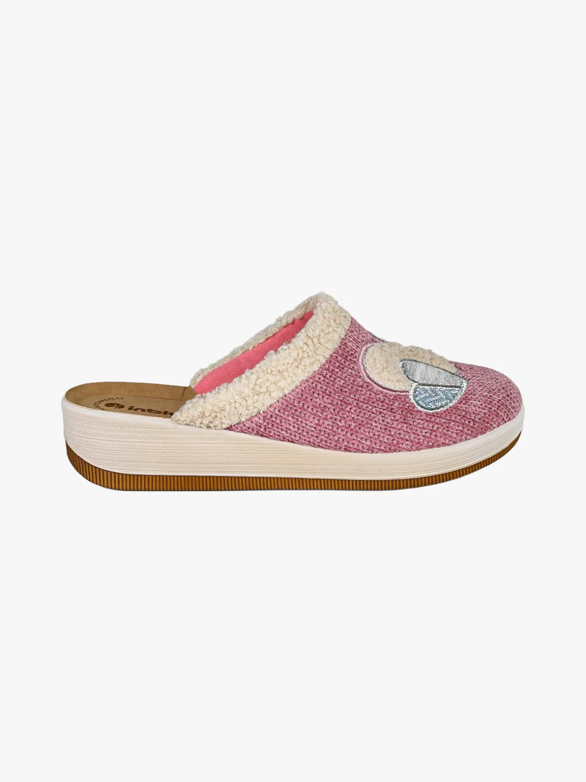 Inblu Pantofole donna invernali scamosciate - cammello
