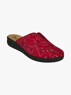 Inblu Pantofole donna invernali con elastico - bordeaux