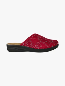 Inblu Pantofole donna invernali con elastico - bordeaux