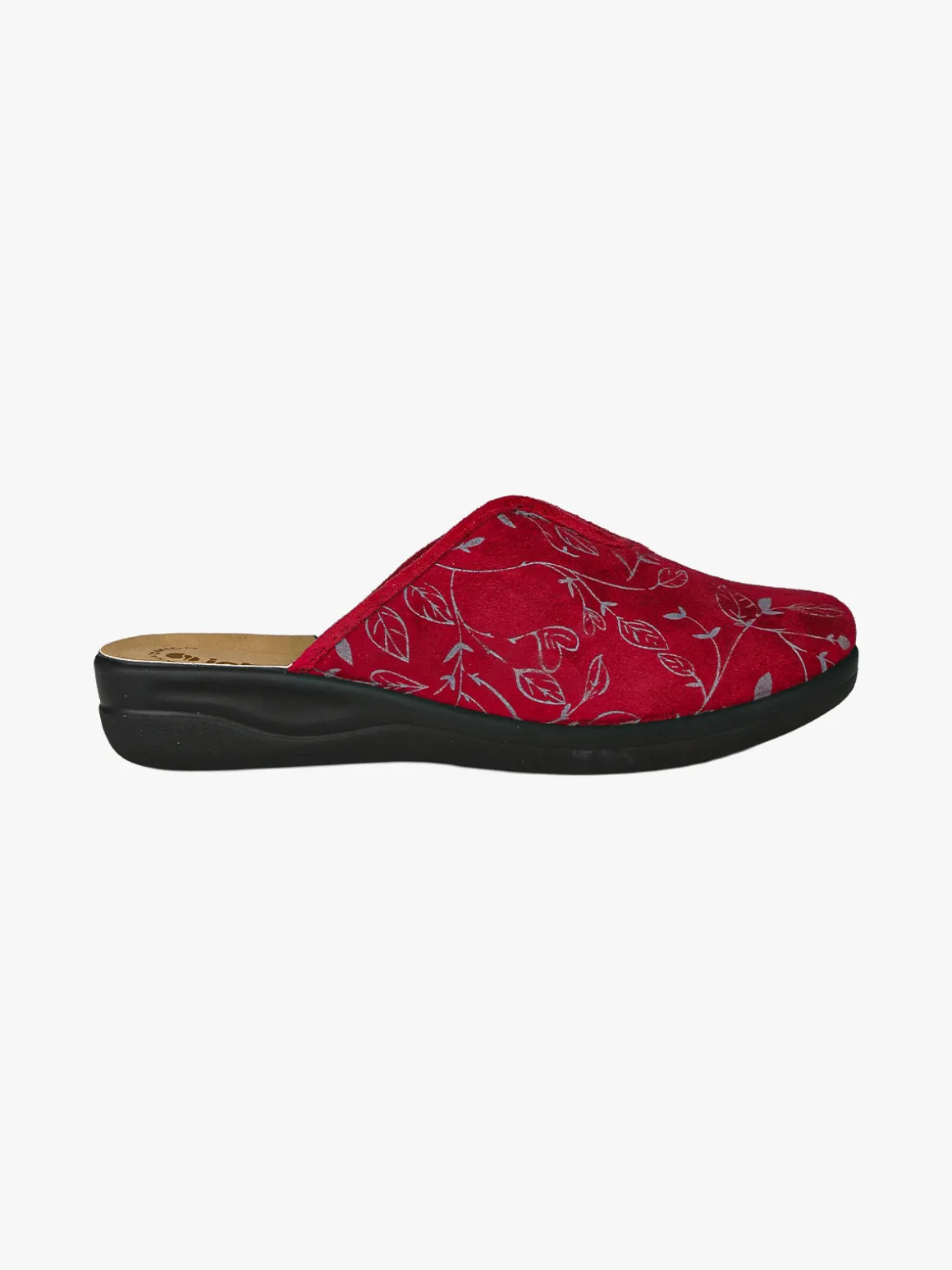 Inblu Pantofole donna invernali con elastico - bordeaux