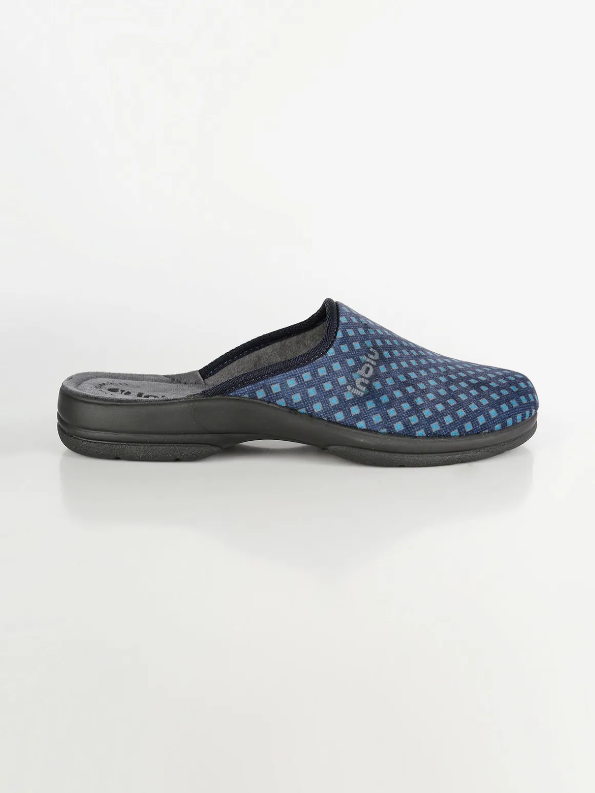 Inblu Pantofole uomo in tessuto scamosciato