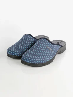 Inblu Pantofole uomo in tessuto scamosciato