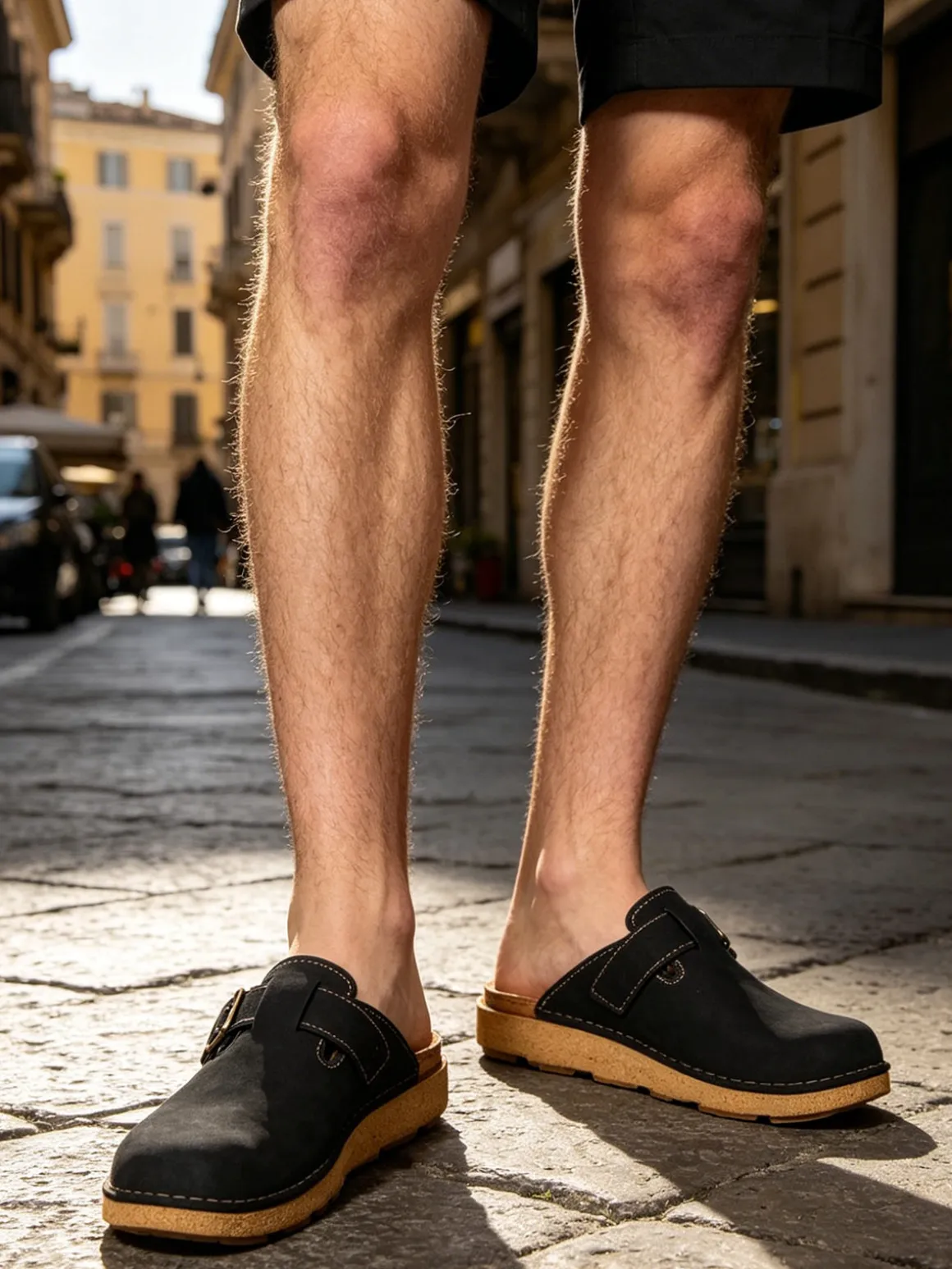 Inblu Sabot uomo con fibbia