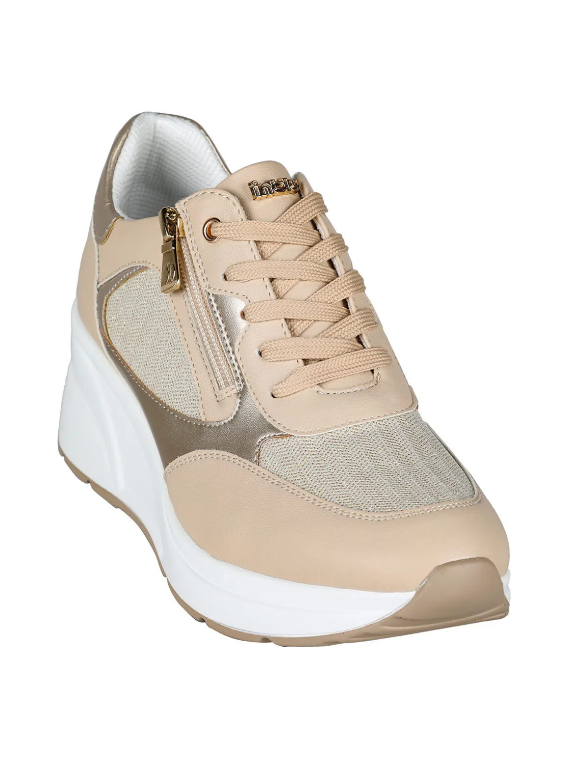 Inblu Sneakers casual da donna con zeppa