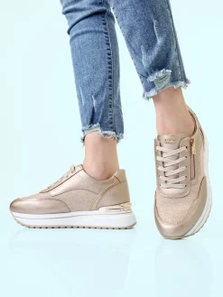 Inblu Sneakers donna con platform - rame
