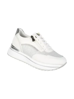 Inblu Sneakers donna con platform - bianco