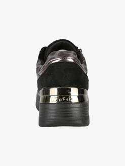 Inblu Sneakers donna con platform - nero