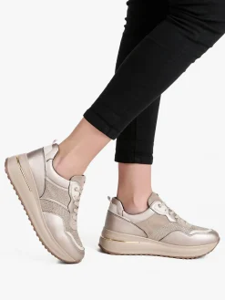 Inblu Sneakers donna con strass e platform