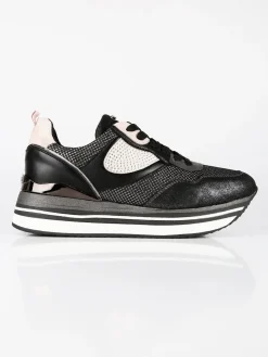 Inblu Sneakers donna con strass e platform