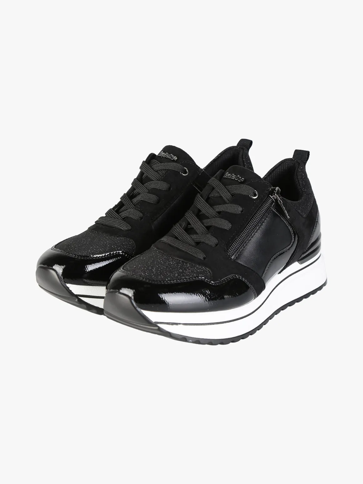 Inblu Sneakers donna lurex con platform