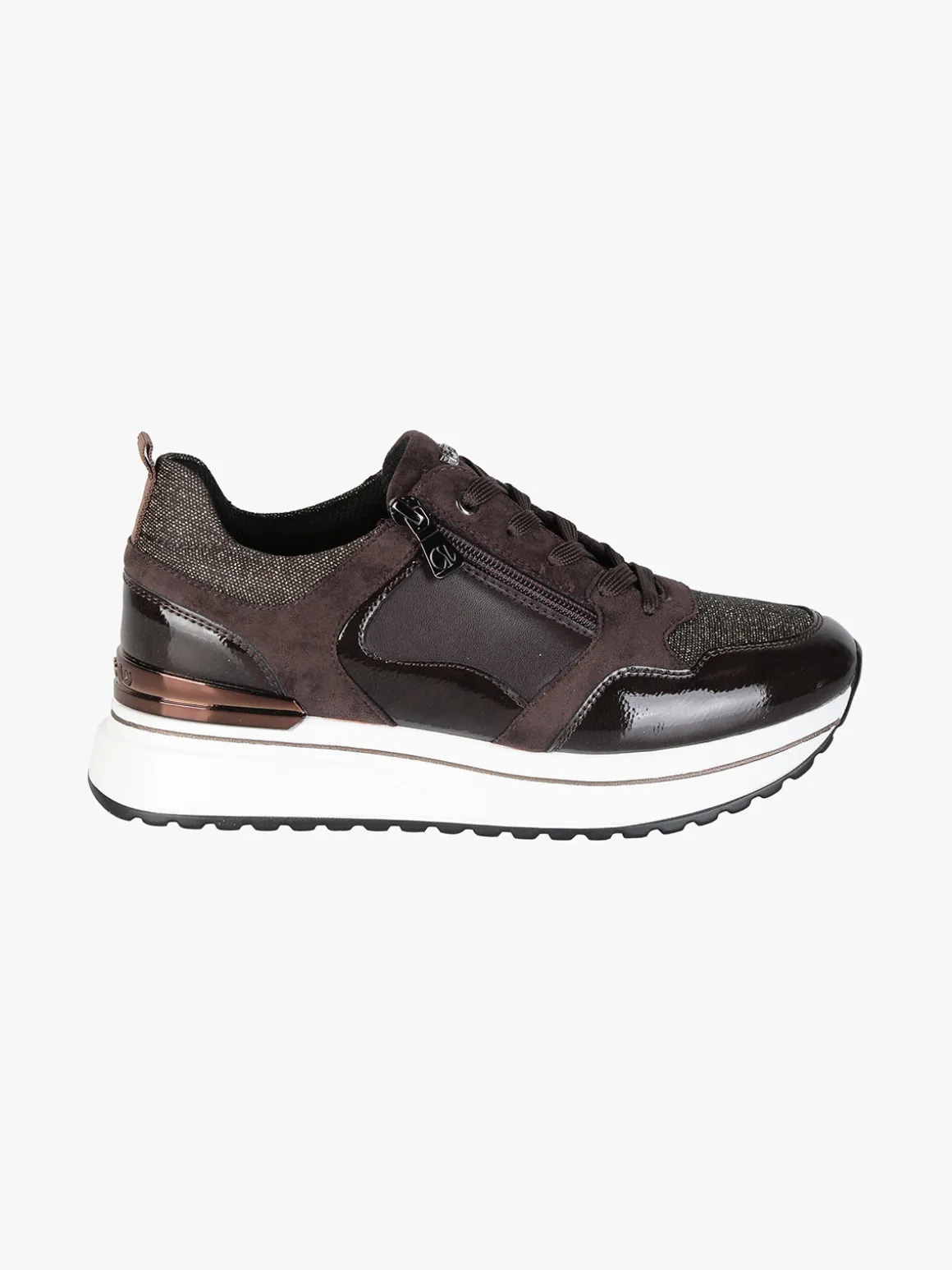 Inblu Sneakers donna lurex con platform