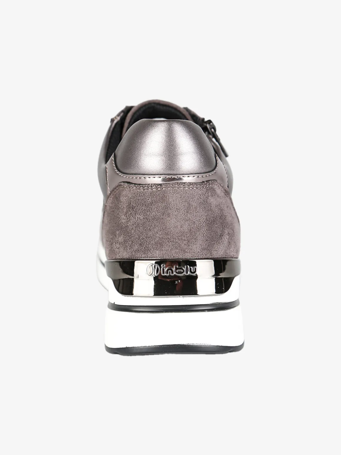 Inblu Sneakers donna platform con zip e lacci