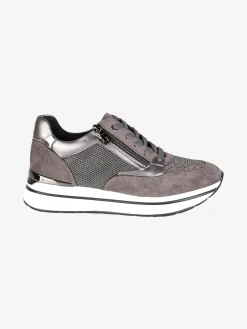 Inblu Sneakers donna platform con zip e lacci