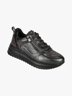Inblu Sneakers donna stringate con platform - grigio scuro