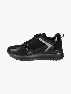 Inblu Sneakers donna stringate con platform - nero