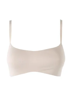 Infiore Brassiere in cotone con profili termosaldati COPPA B - sabbia