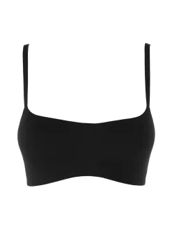Infiore Brassiere in cotone con profili termosaldati COPPA B - nero