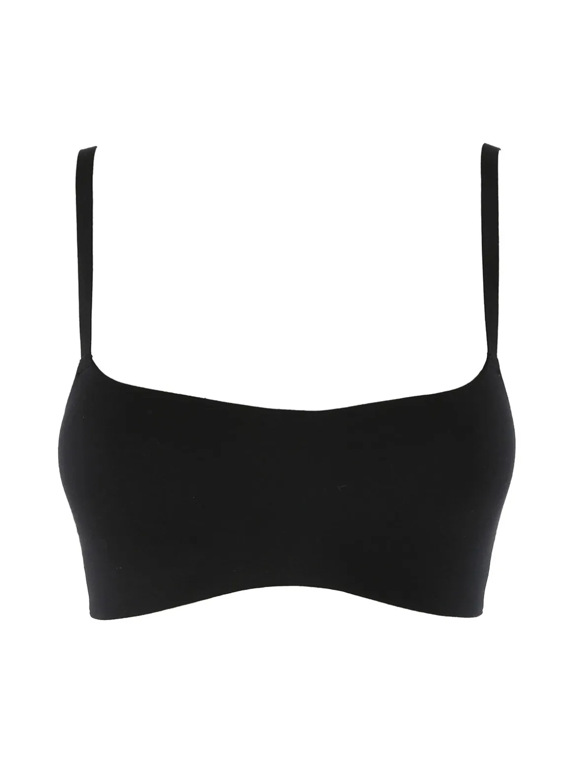 Infiore Brassiere in cotone con profili termosaldati COPPA B - nero