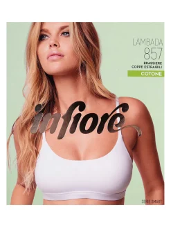 Infiore LAMBADA 857 Brassiere senza ferretto in cotone