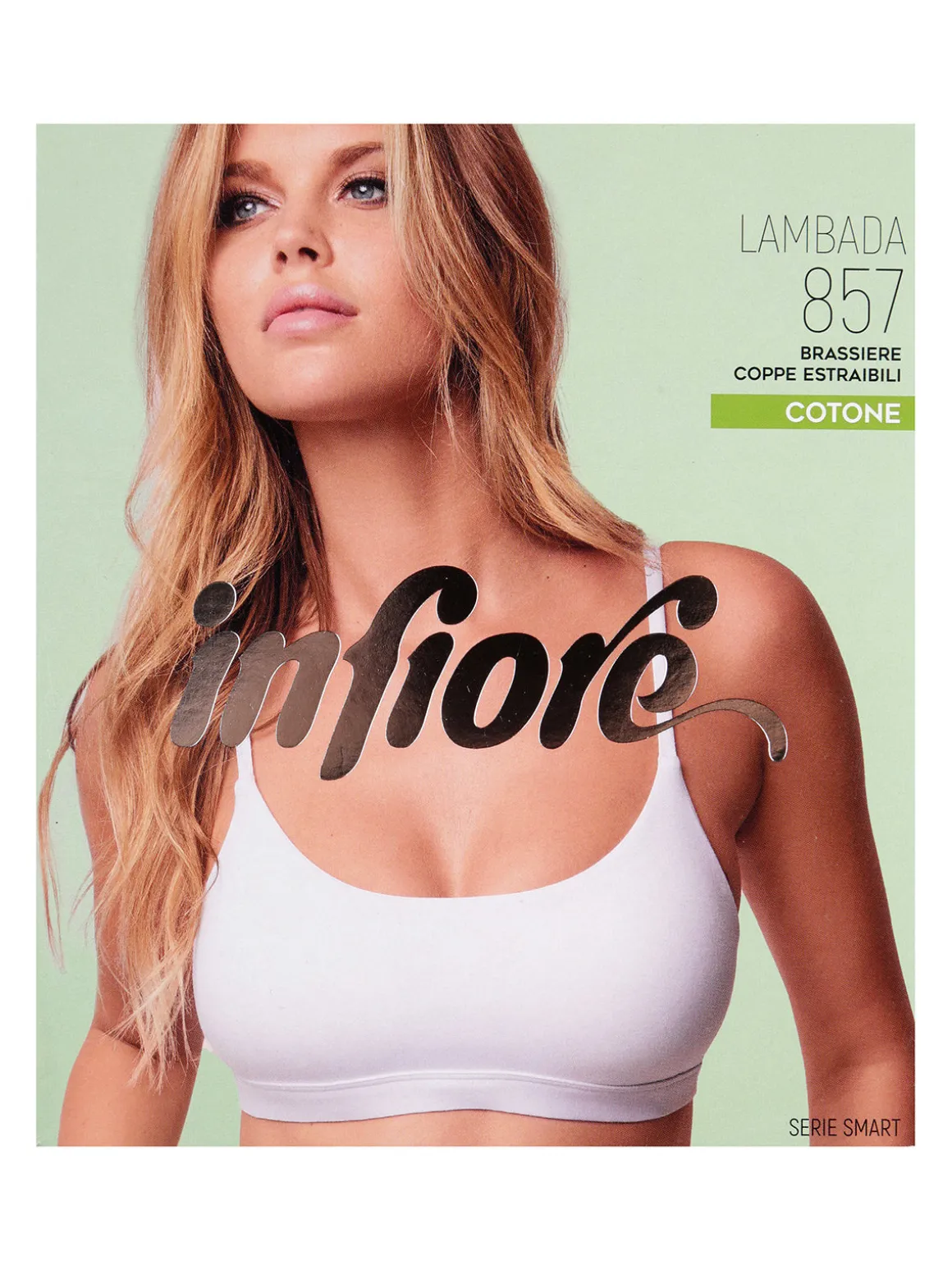 Infiore LAMBADA 857 Brassiere senza ferretto in cotone