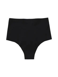 Infiore MICRO FIT 02707 Brasiliana a vita alta in microfibra - nero