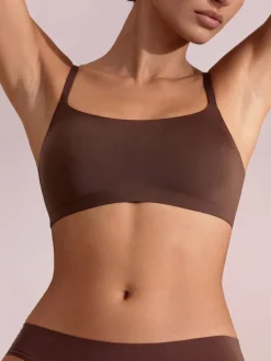 Infiore MICROFIT 01701 Brassiere imbottita senza ferretto COPPA B - moro
