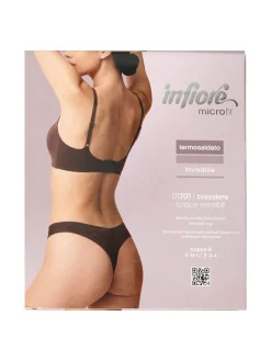 Infiore MICROFIT 01701 Brassiere imbottita senza ferretto COPPA B - nero