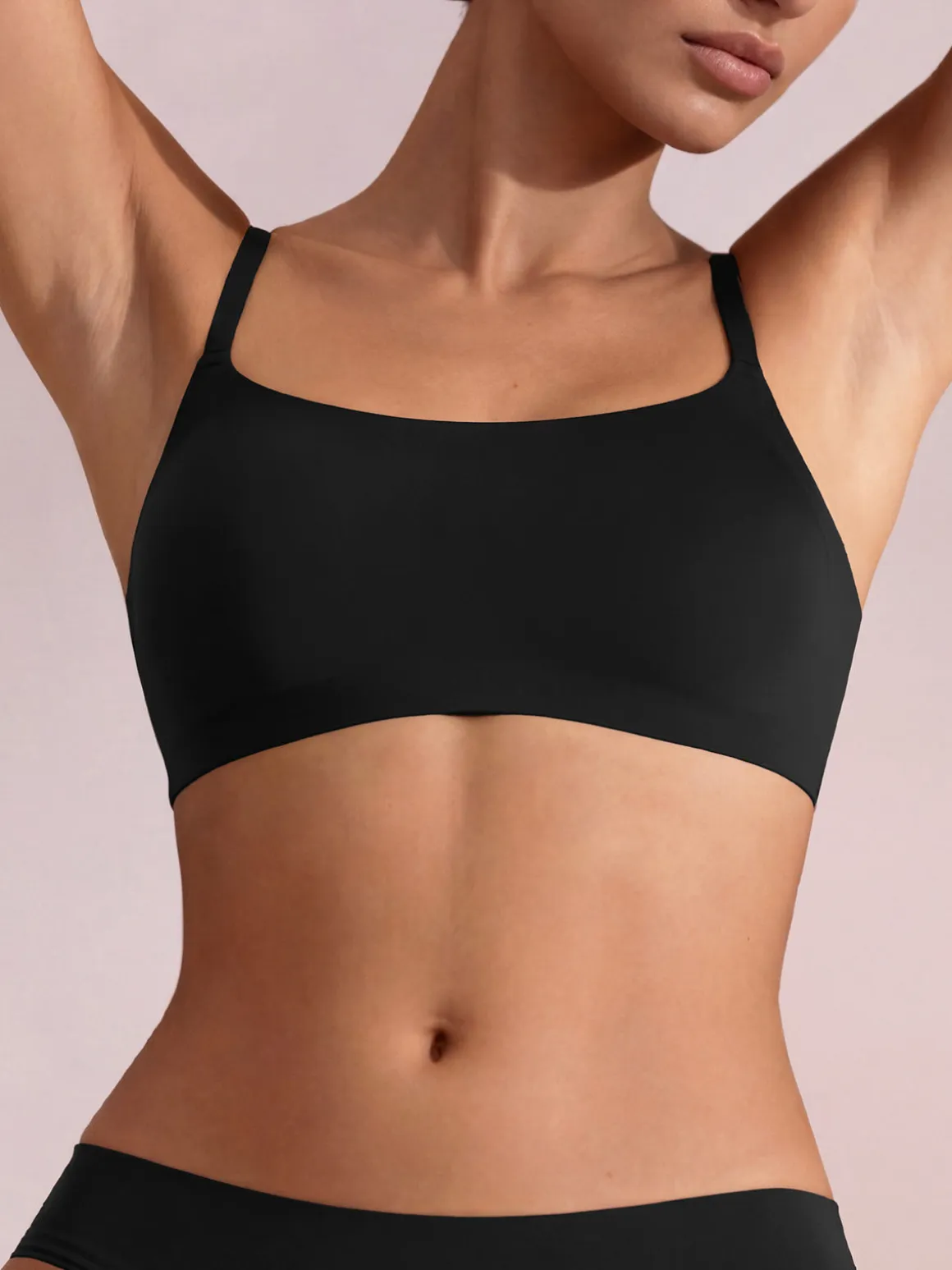 Infiore MICROFIT 01701 Brassiere imbottita senza ferretto COPPA B - nero