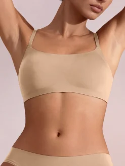 Infiore MICROFIT 01701 Brassiere imbottita senza ferretto COPPA B - beige