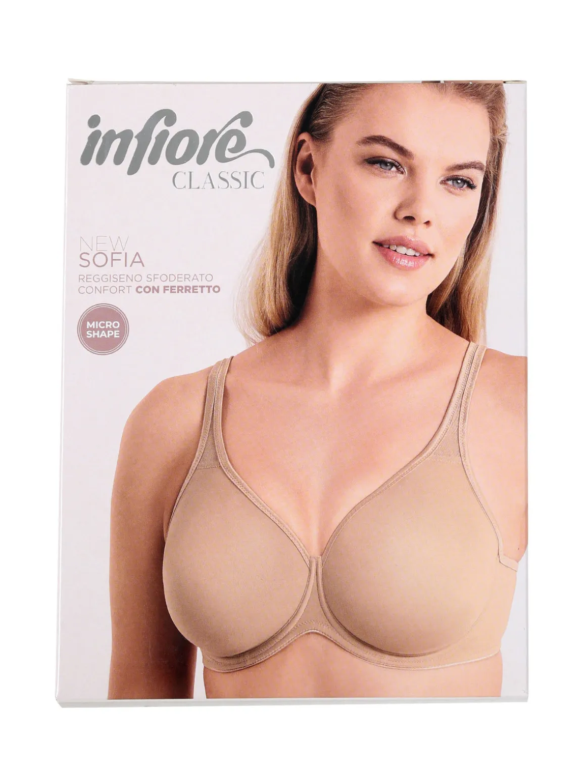 Infiore NEW SOFIA Reggiseno sfoderato confort con ferretto coppa C