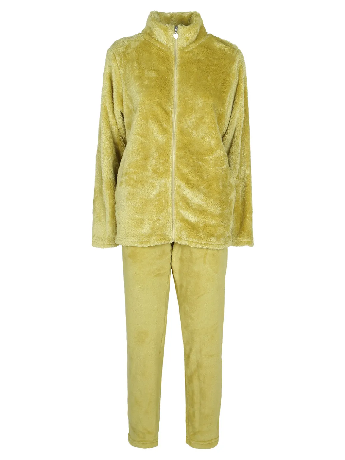 Infiore Pigiama donna full zip in morbido ecopelo supersoft