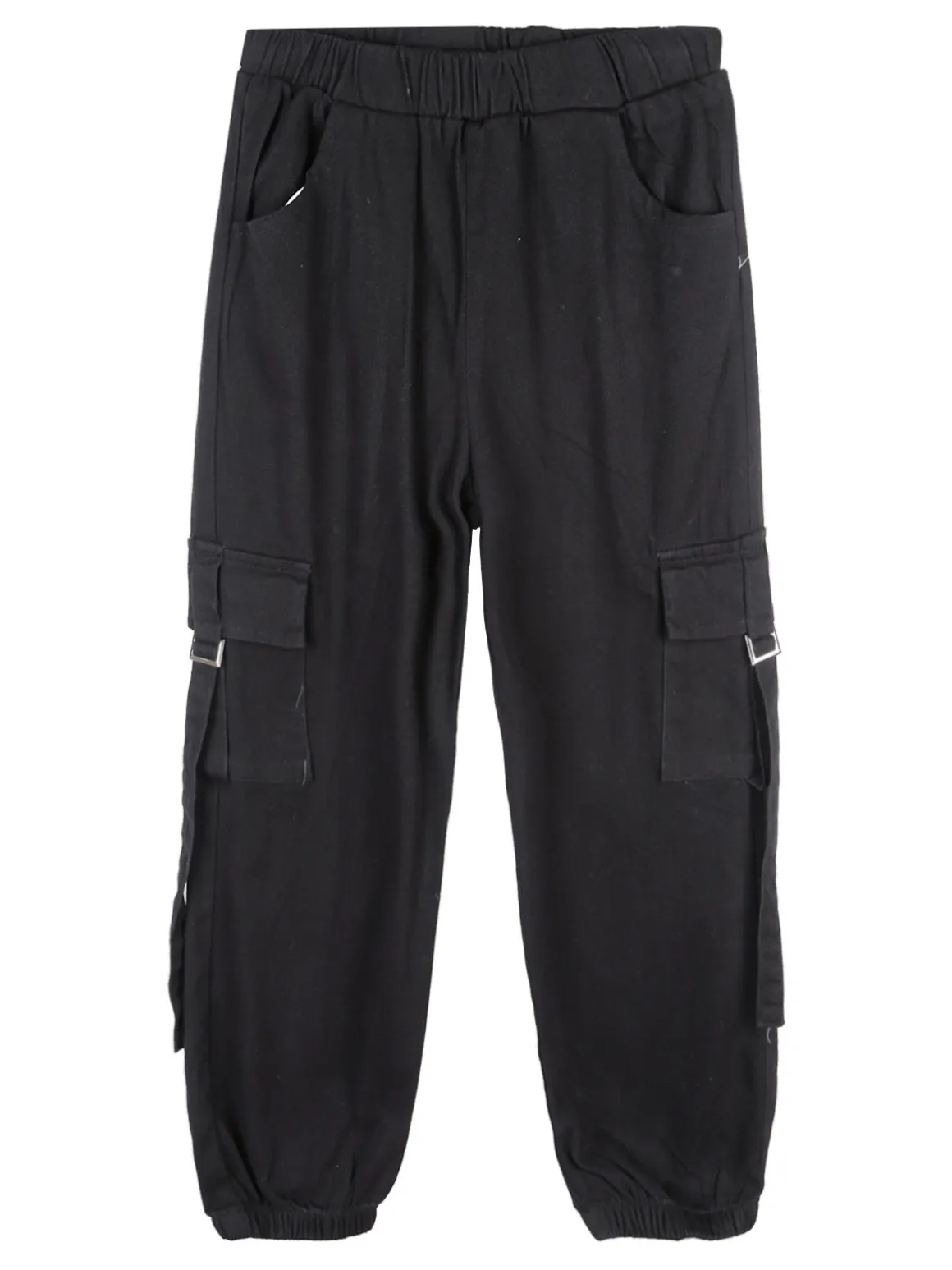 Injuly Completo 2 pezzi da ragazza maglietta + pantaloni con tasconi