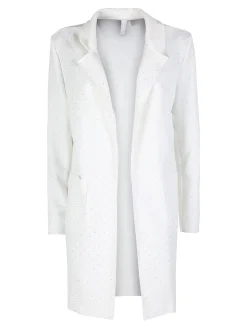 Insta Firenze Blazer donna oversize con strass