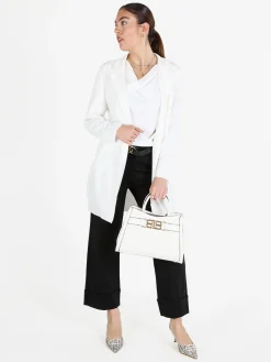 Insta Firenze Blazer donna oversize con strass