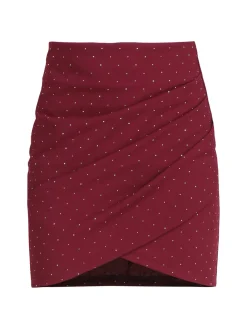 Insta Firenze Gonna corta da donna con strass